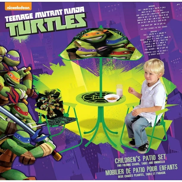 NinjaTurtles 4 piece Patio Set New in Box