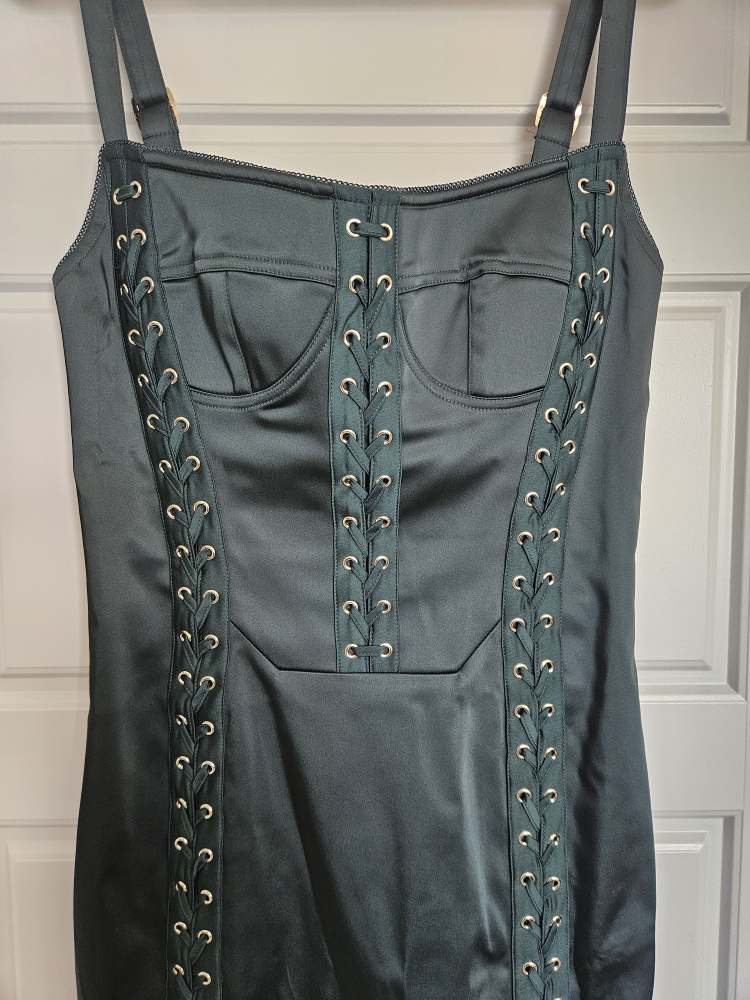 MARCIANO Renaissance Lace-Up Corset Dress size 6 - photo 3