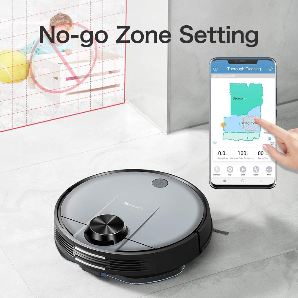 Robot Vacuum & Mop with extra refills image indicator(5)