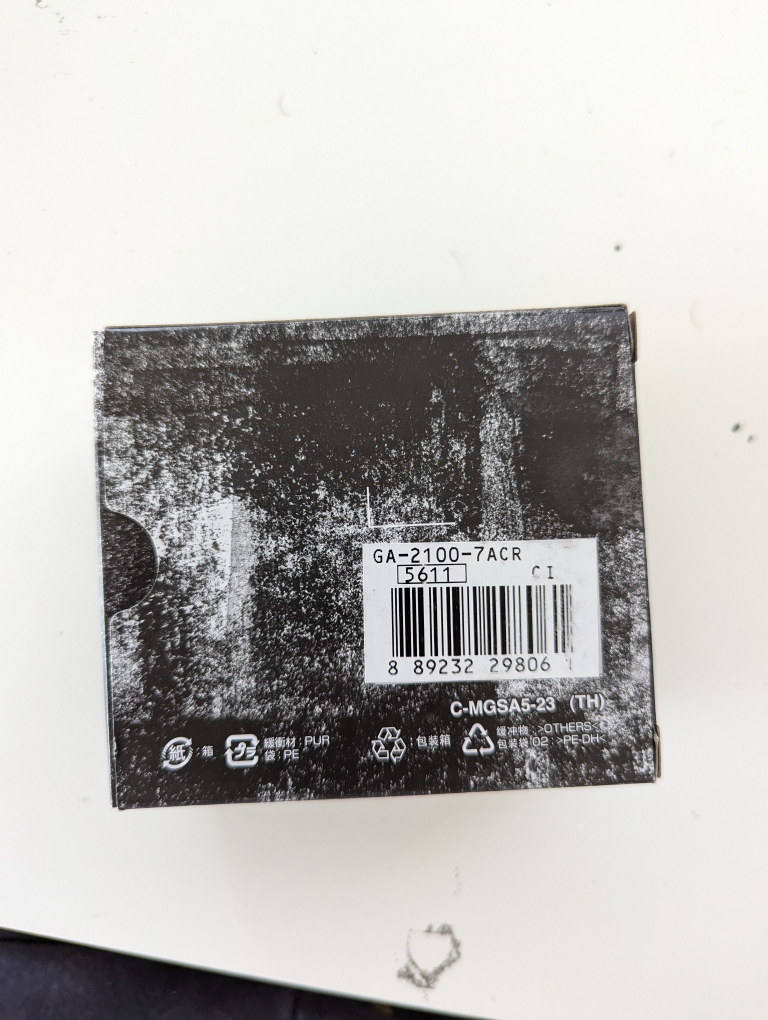 Casio G-Shock GA2100 - photo 4