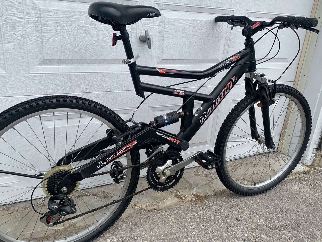 RALEIGH Tora XL frame Dual Suspension 5'9 to 6' Aluminum bike image indicator(2)