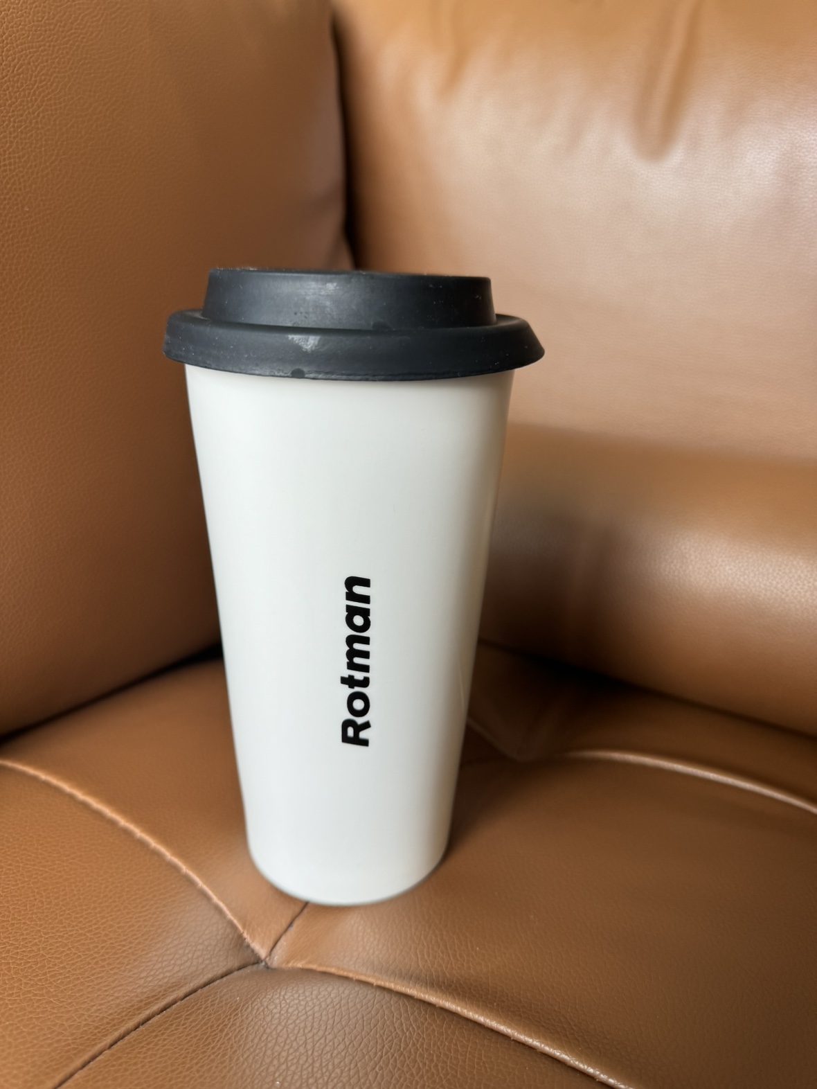 Ceramic Coffee Mug With Silicone Cap