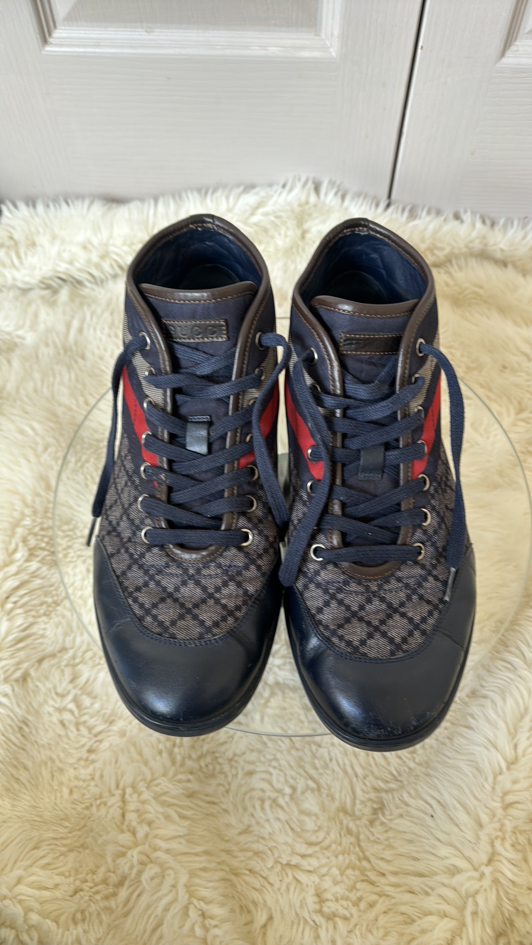 Gucci Diamante High Top Men’s Sneakers