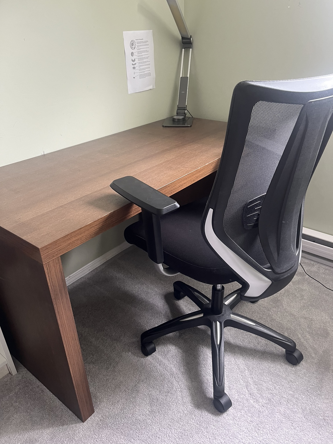 1. Work Desk + Chair - photo 3
