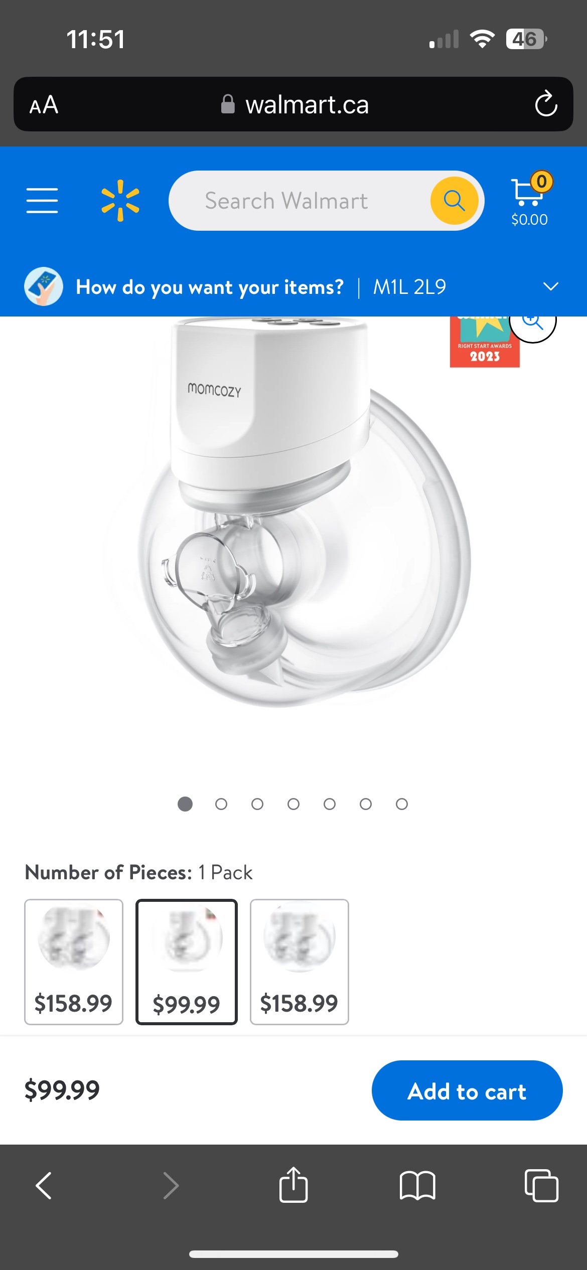 Breast Pump Momcozy S12 PRO Single - photo 2