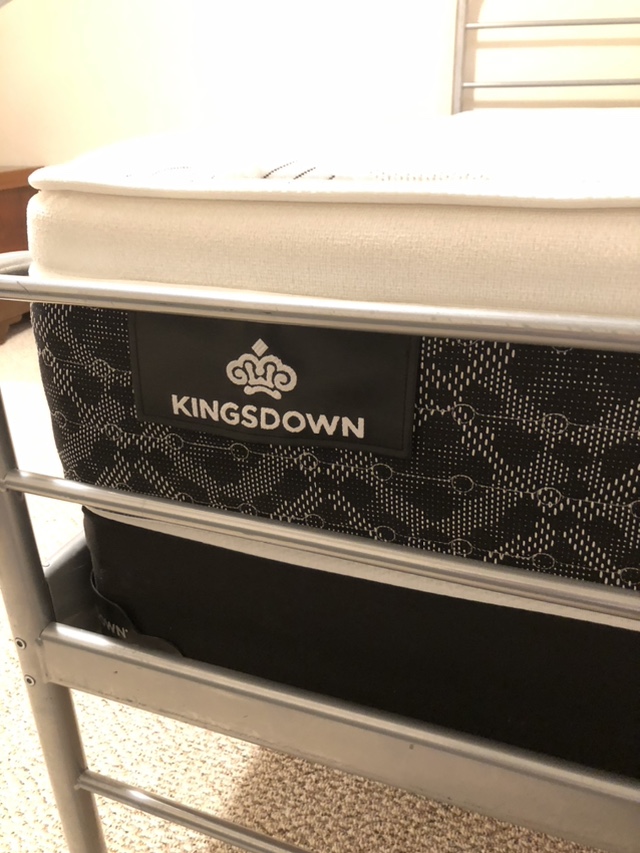 Twin euro top mattress and box spring - photo 2