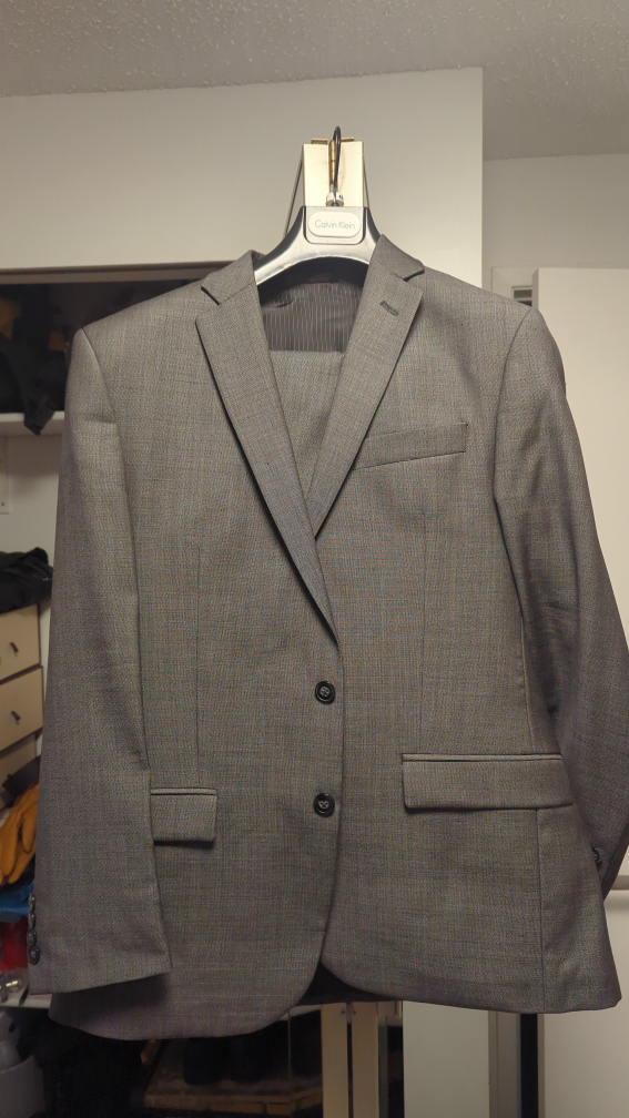 CK 2 pieces men's suit