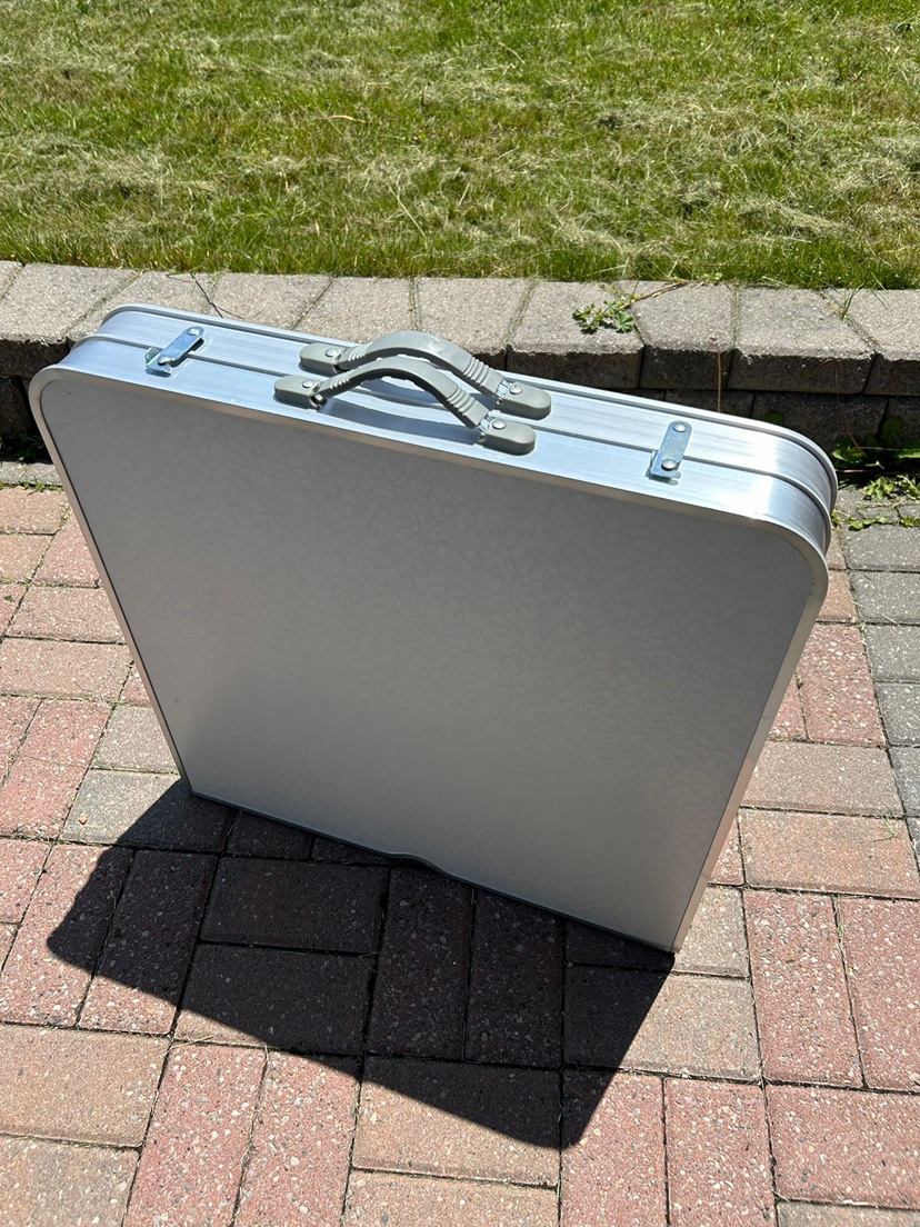 Foldable Travel Table Like New - photo 2