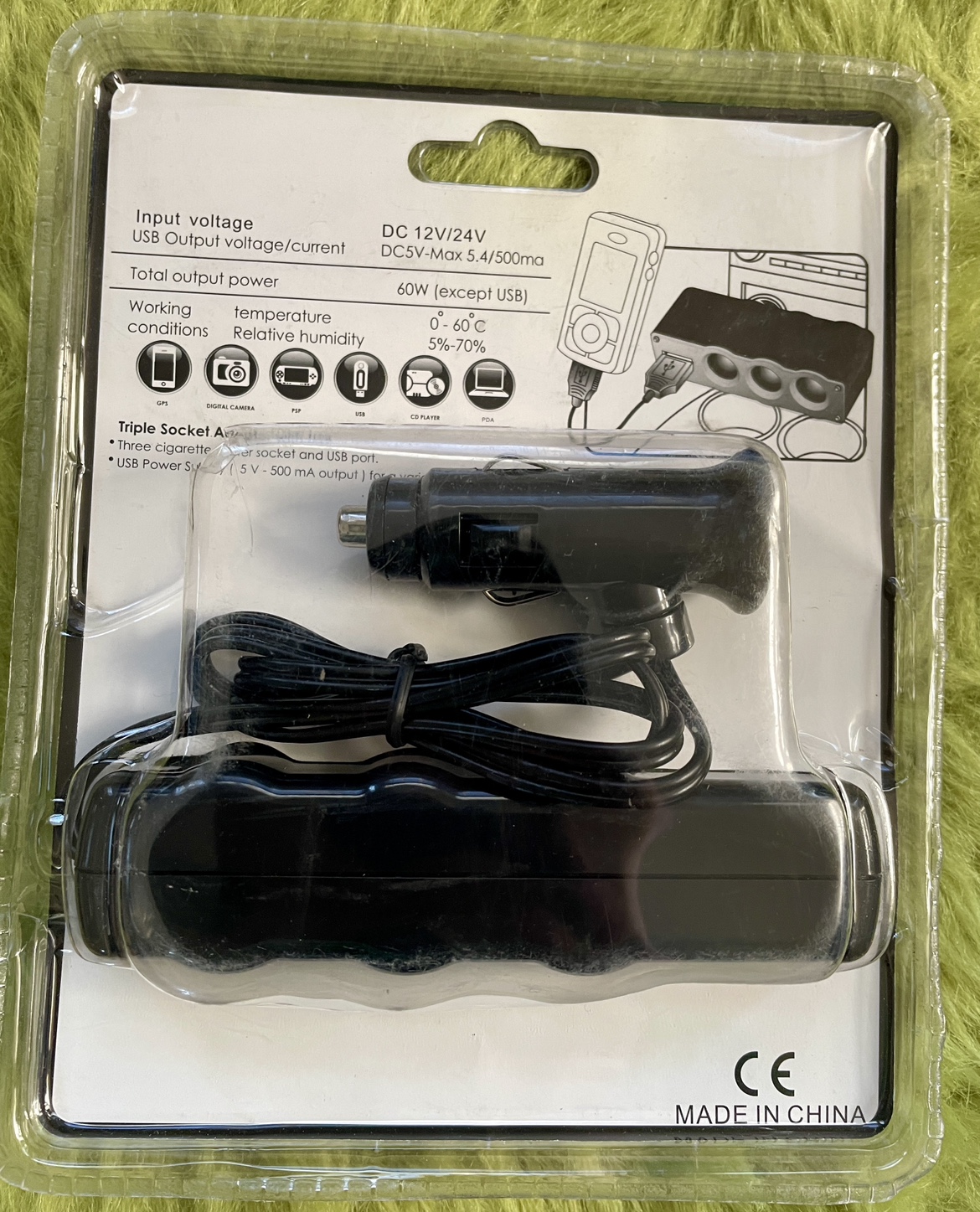 🧡 USB & TRIPLE SOCKET + BLIND SPOT MIRROR image indicator(3)