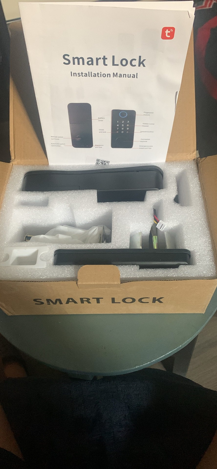 Fingerprint/Keypad Smart Lock For Doors image indicator(2)
