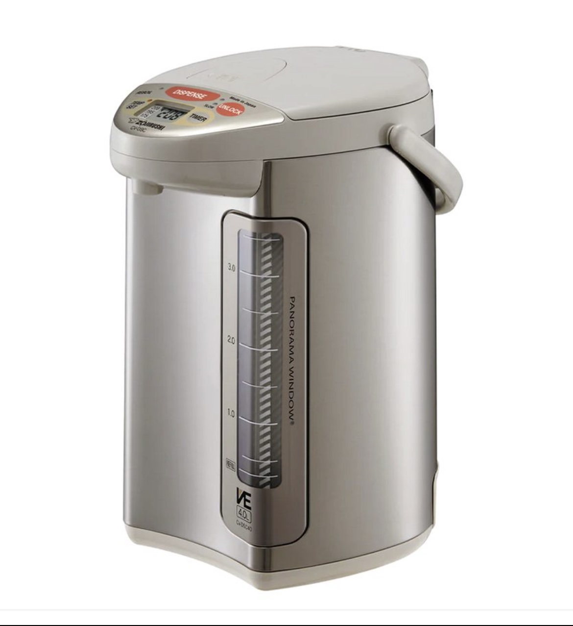 Zojirushi VE CV-DSC40 4L Liter Hybrid Water Boiler and Warmer