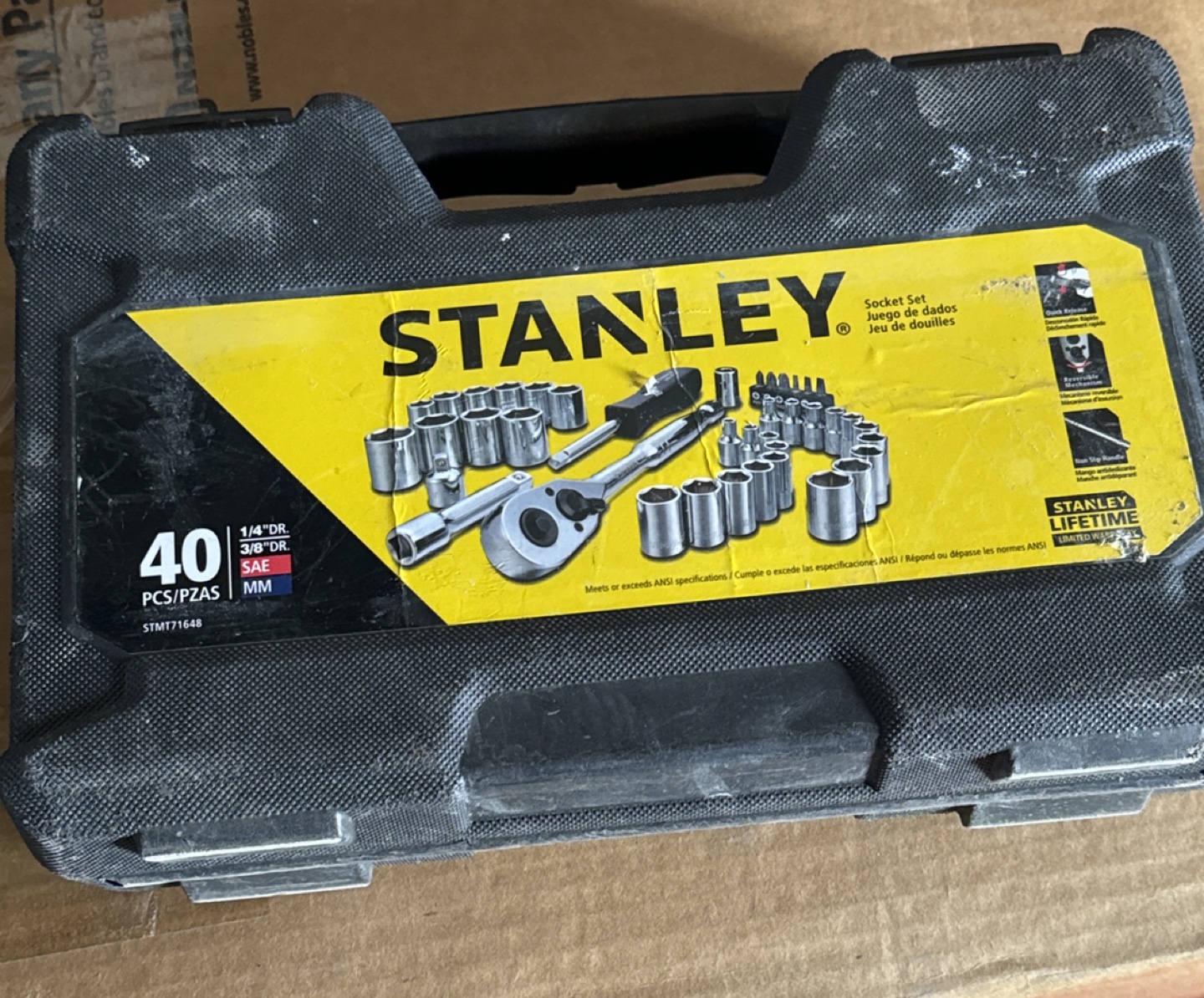 STANLEY 40 Pcs Socket Set Complete - photo 4