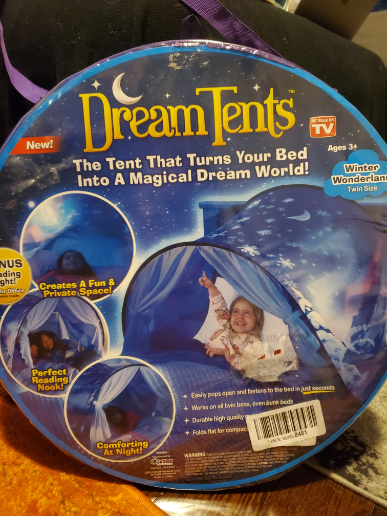 💥📣Virtual garage sale! 🌷Spring Sale!  Dream Tent for kids thumbnail