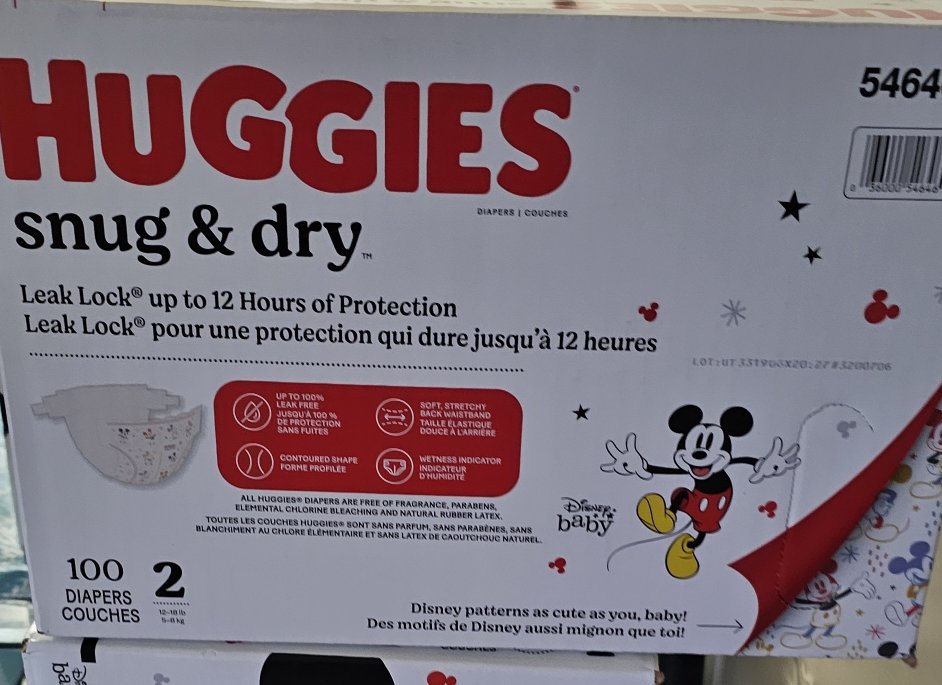 Huggies Snug&Dry, unopened box image indicator(2)