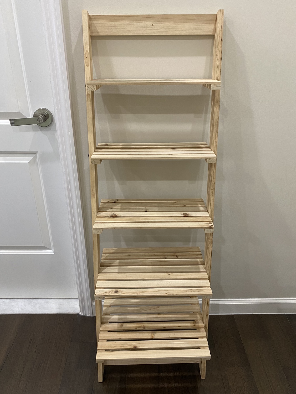 5 tier leaning ladder shelf - photo 2