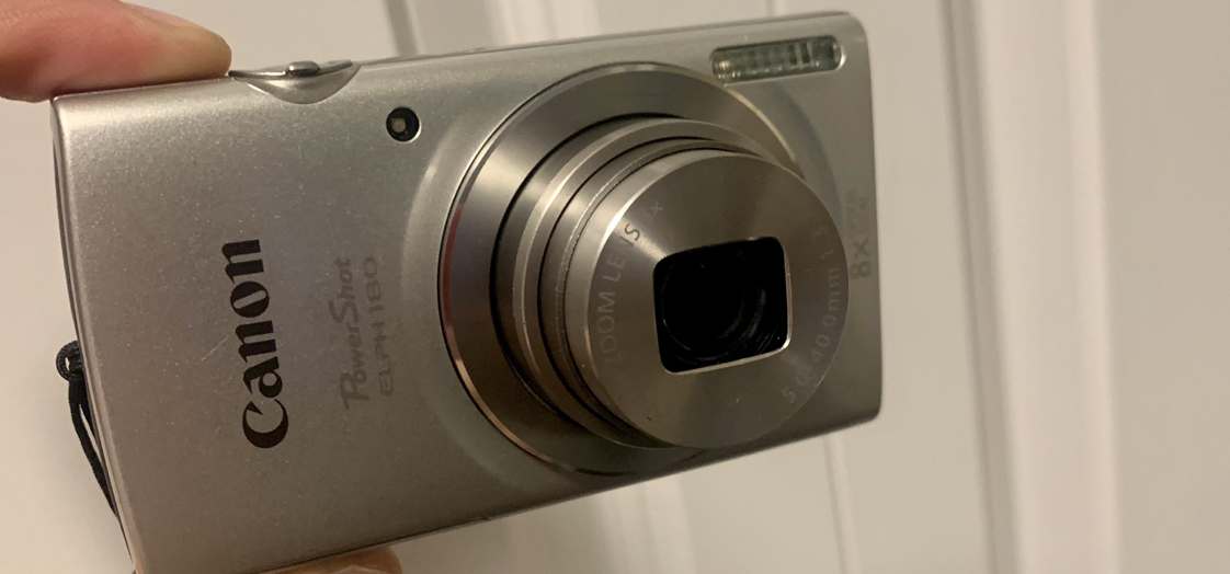 Canon PowerShot ELPH 180 20MP Digital Camera - Sliver image indicator(7)