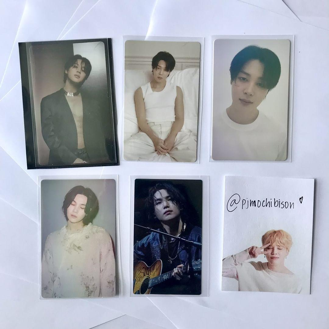 BTS JIMIN & SUGA PHOTOCARDS thumbnail