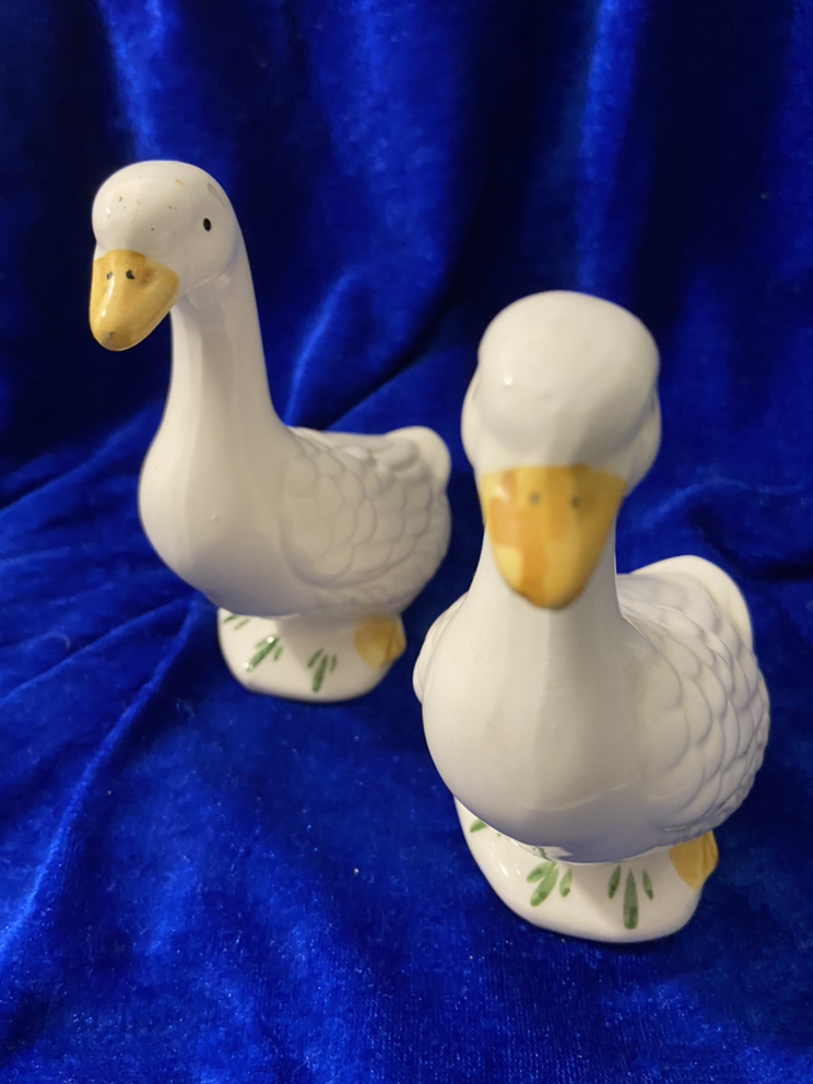 Ceramic Angel and Geese - photo 4
