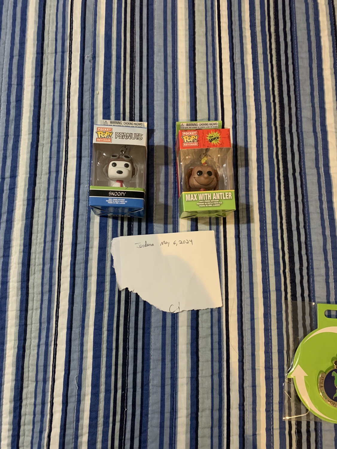 Funko Pocket POP! Keychain Snoopy Grinch thumbnail