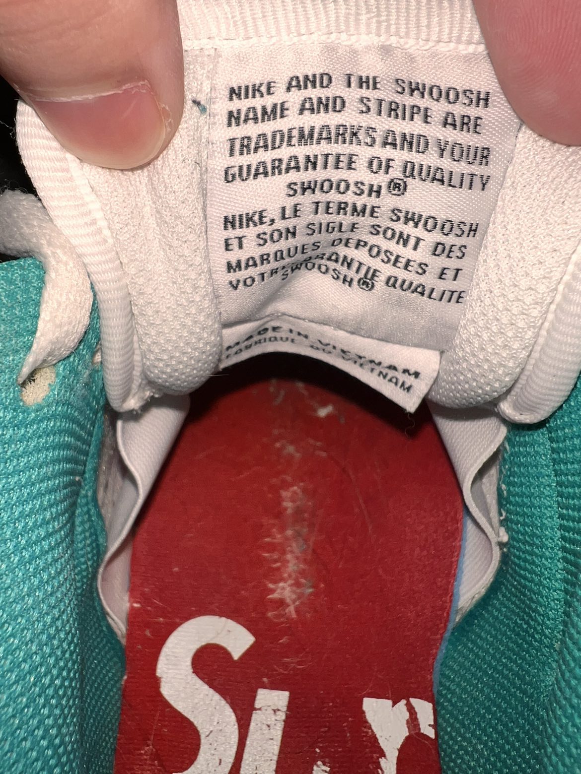 Nike SB Air Force 2 Supreme Blue image indicator(5)