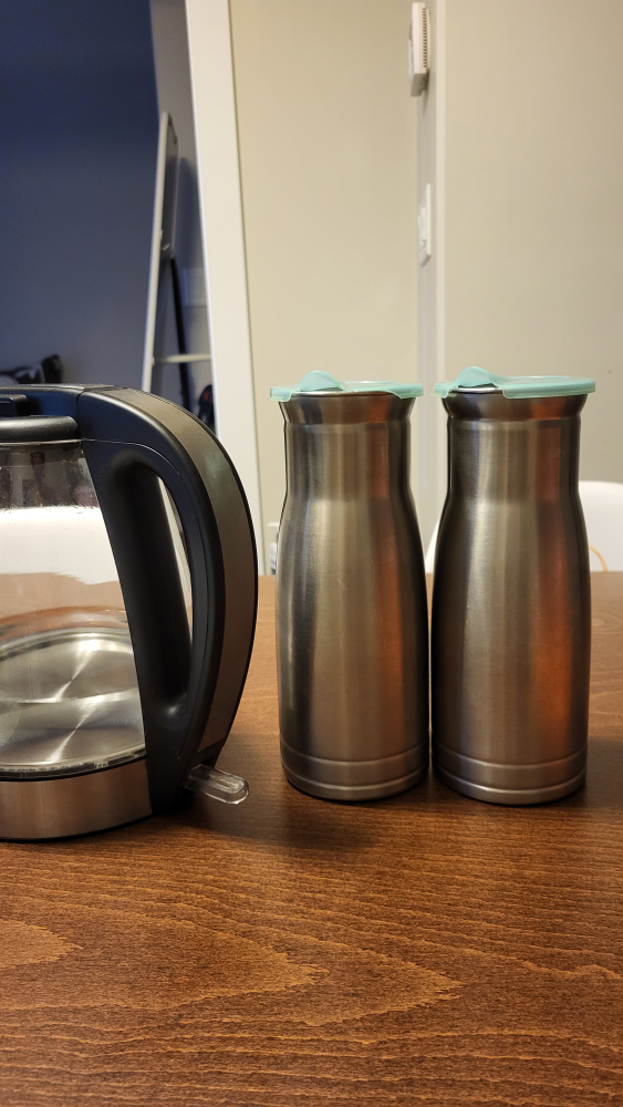 Stainless water bottle 2ea - photo 2