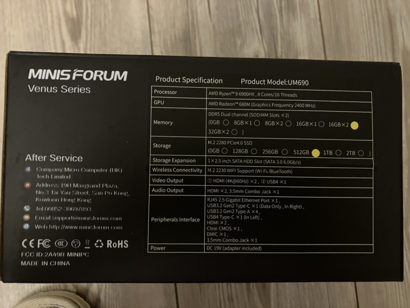Ryzen 9 6900HX Mini Pc - photo 4