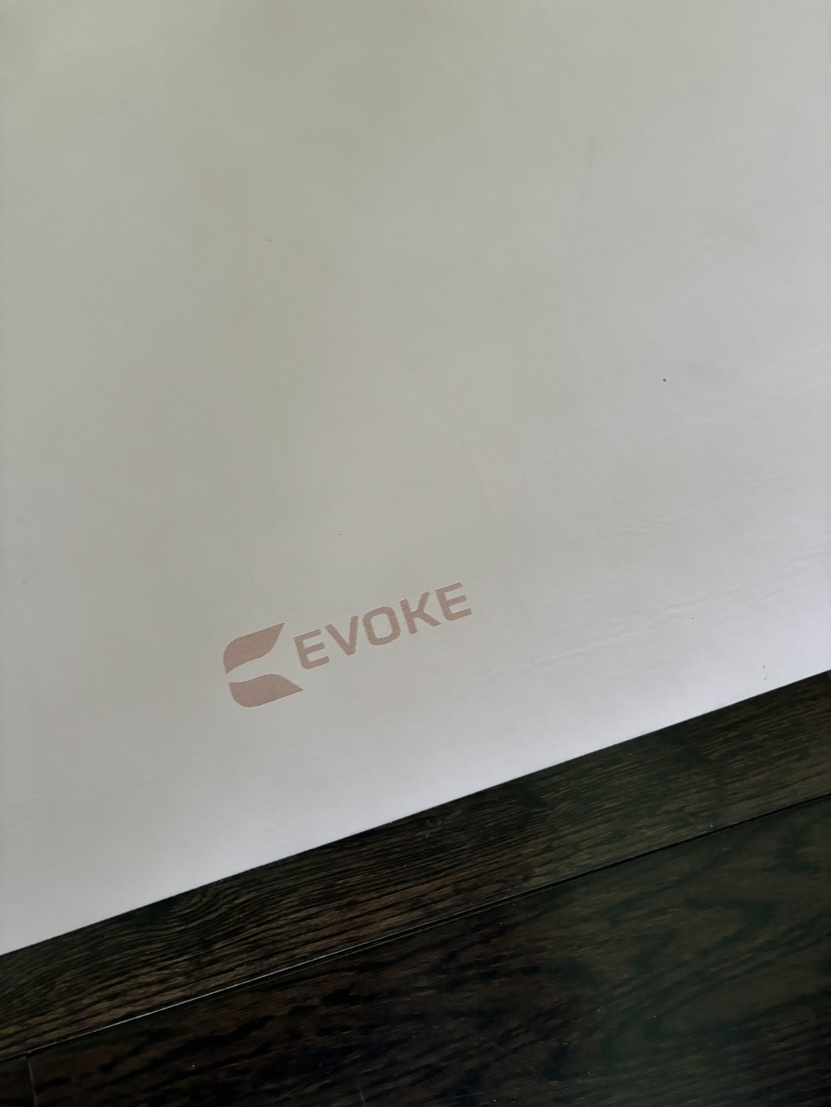 Evoke yoga mat 4mm light pink rubber surface - photo 4