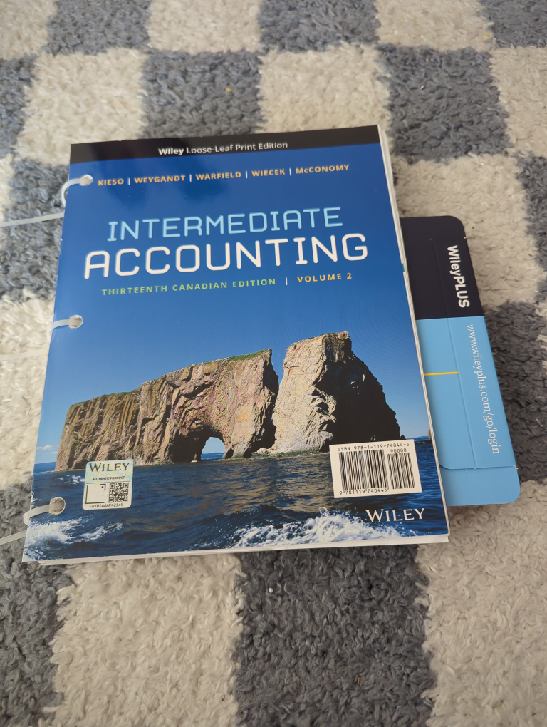 Intermediate Accounting Thirteenth Canadian Edition Volume 2 thumbnail