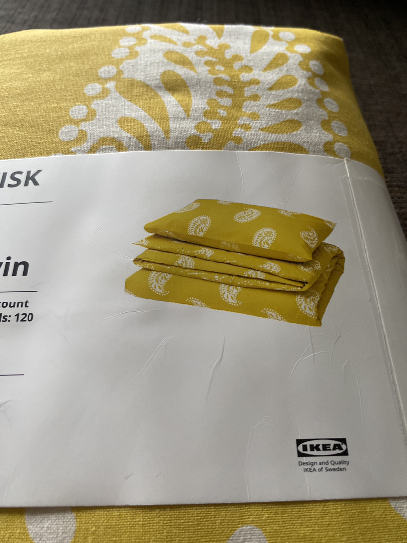 🧡 from IKEA Twin Duvet cover with One pillow case - photo 3
