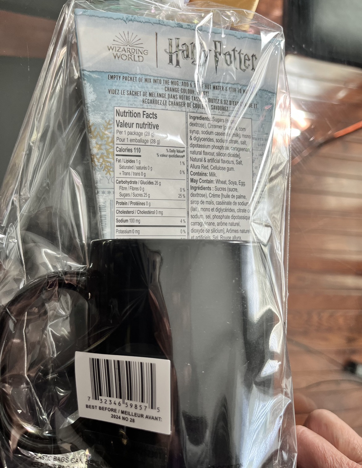 🧡New Harry Potter Colour Change Mug and Hot Chocolate Mix - photo 2
