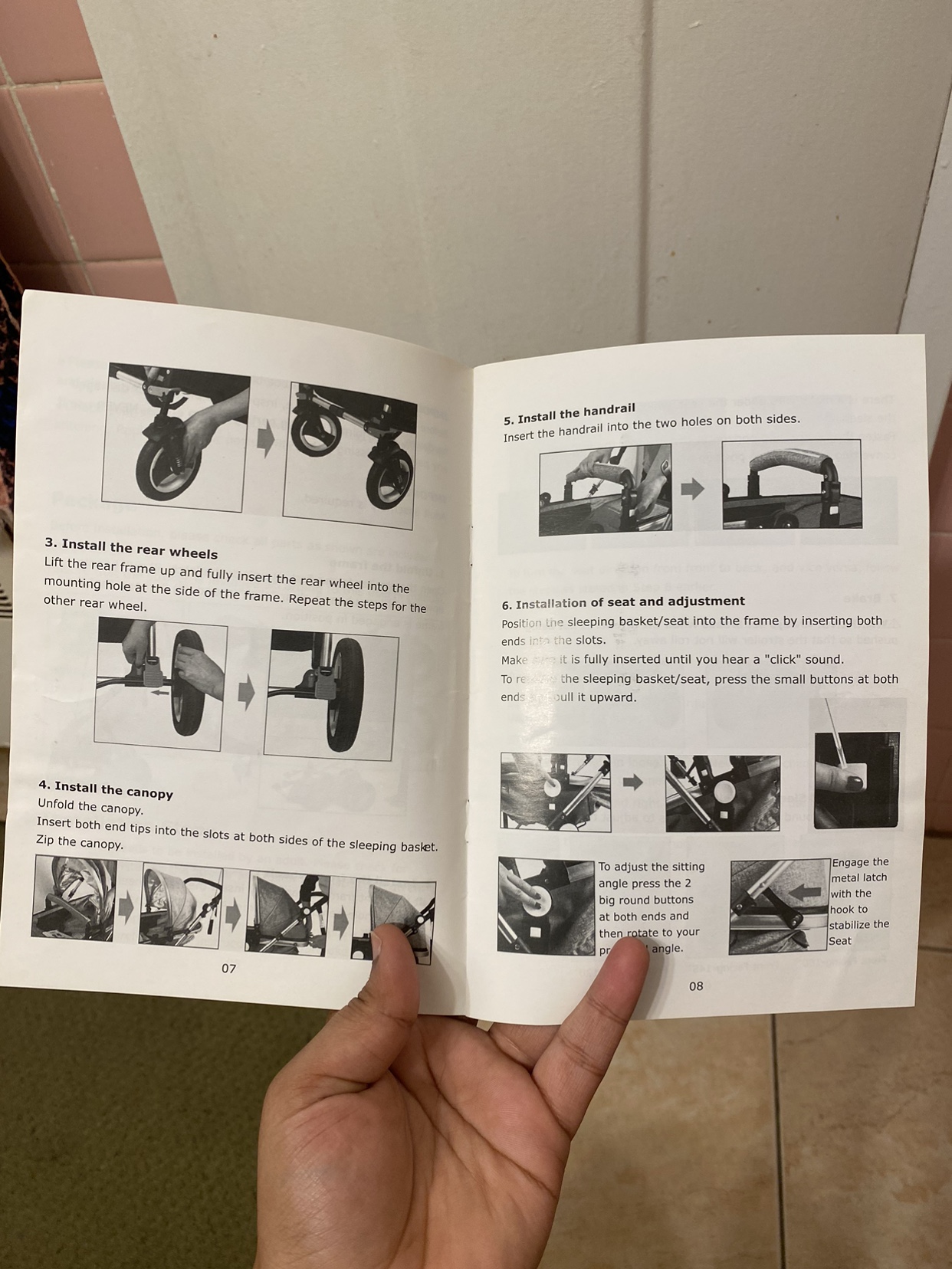 Babyjoy brand newborn to toddler stroller image indicator(4)