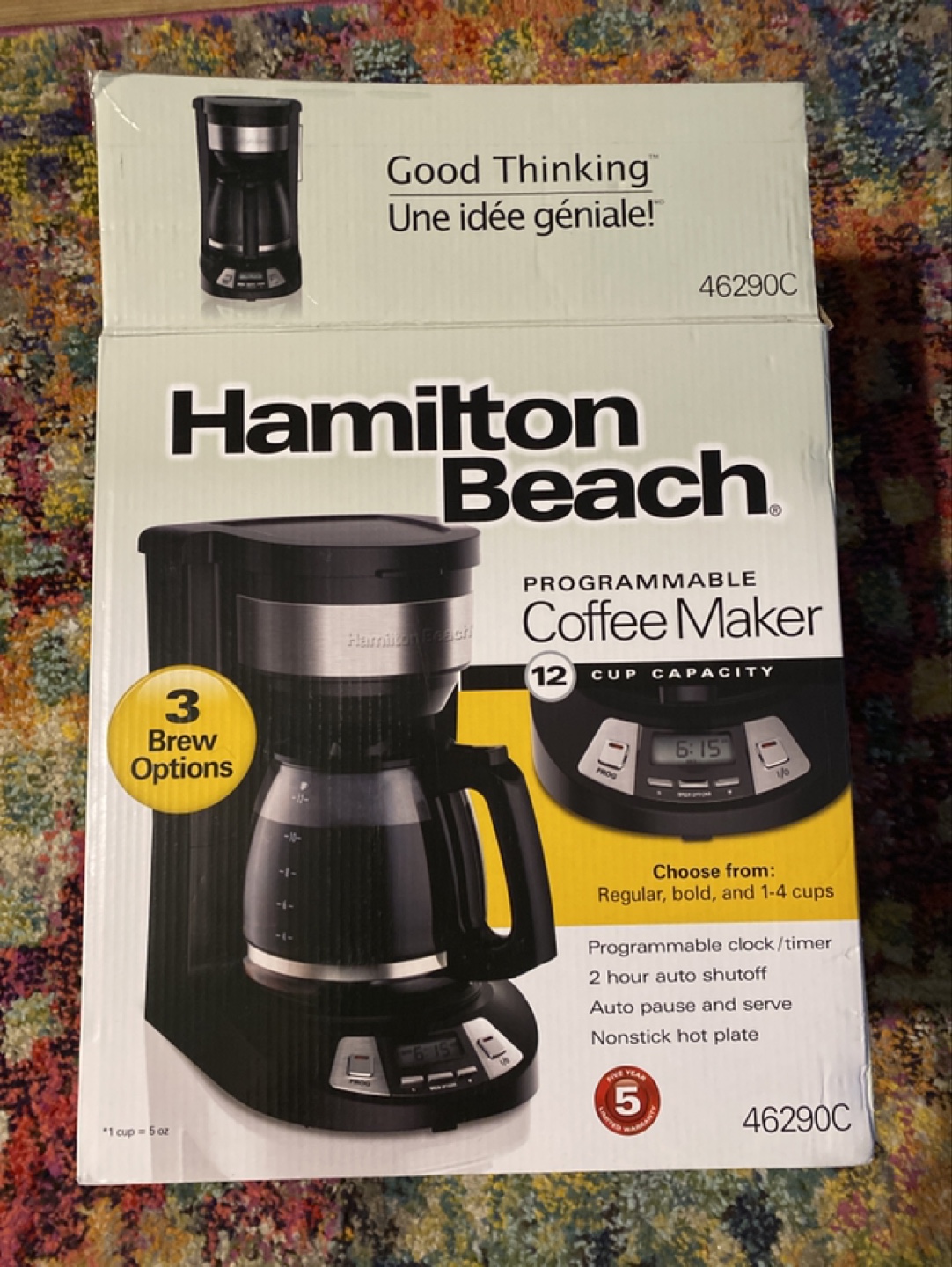 Hamilton Beach programmable coffee Maker