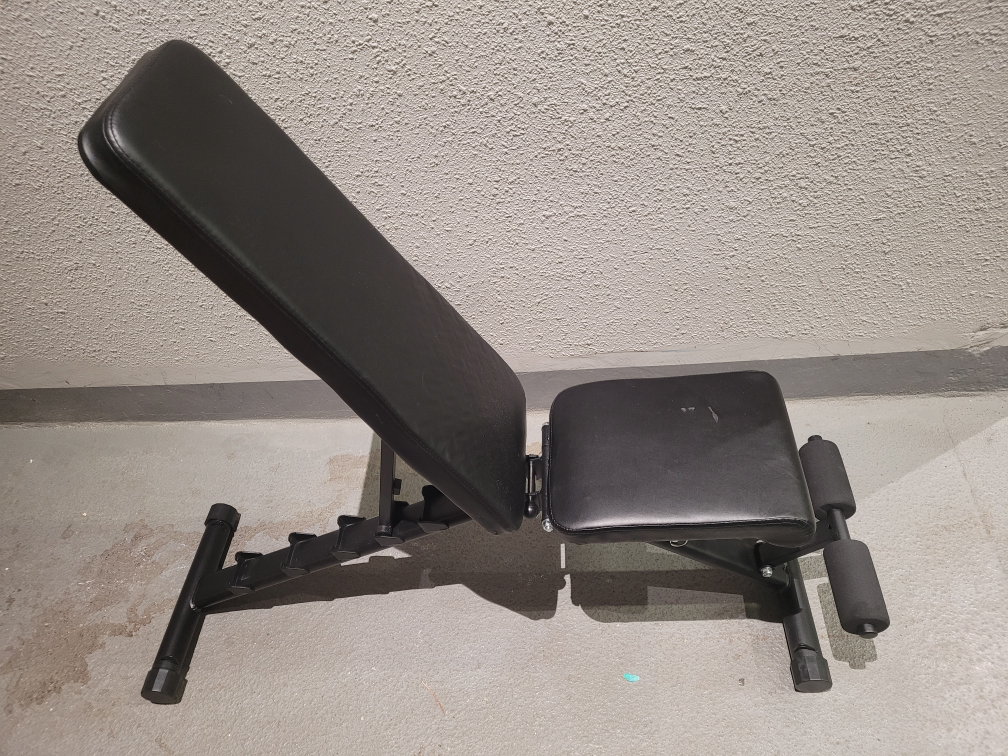 amazon foldable gym bench thumbnail