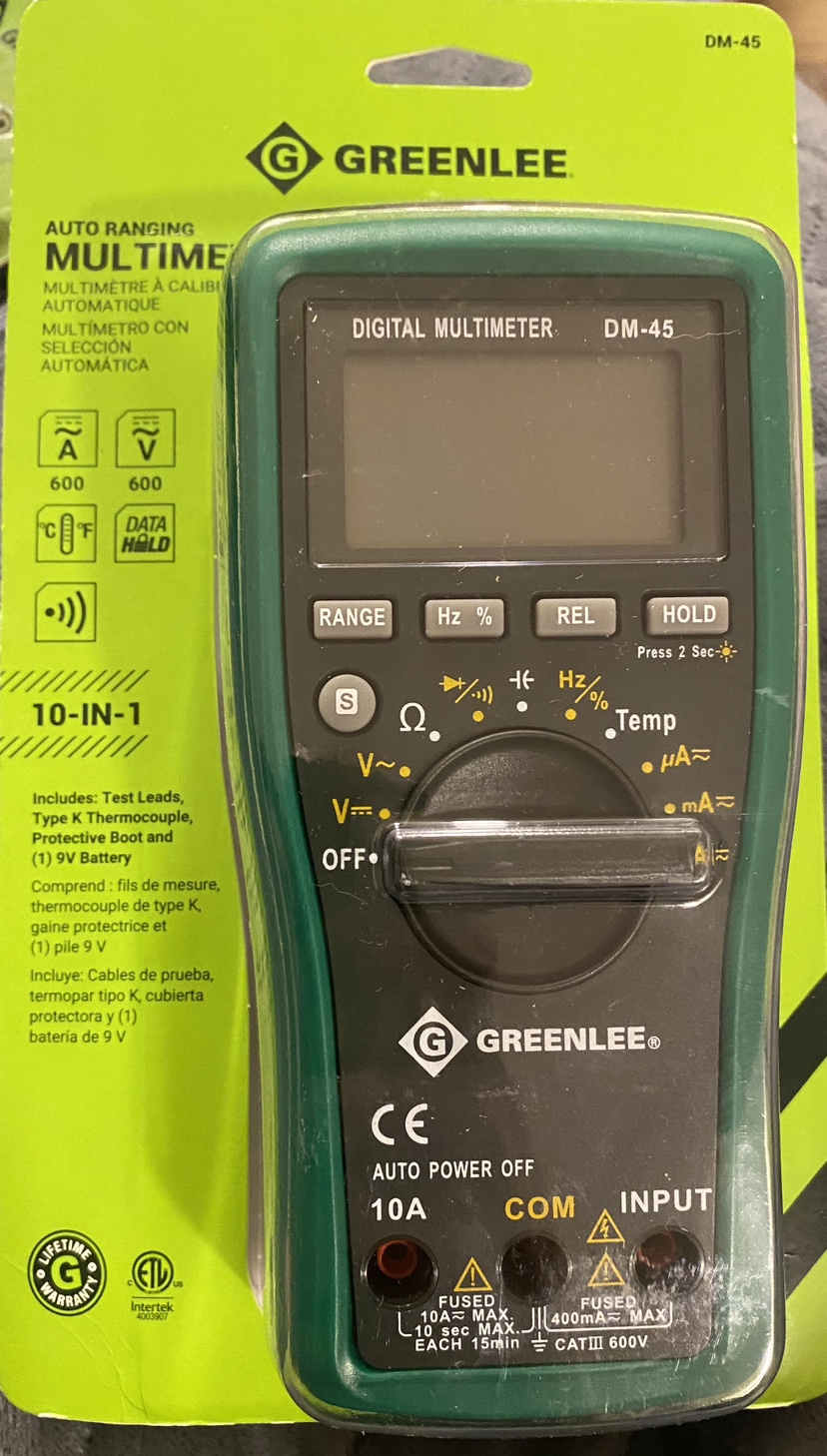 Greenlee Multimeter