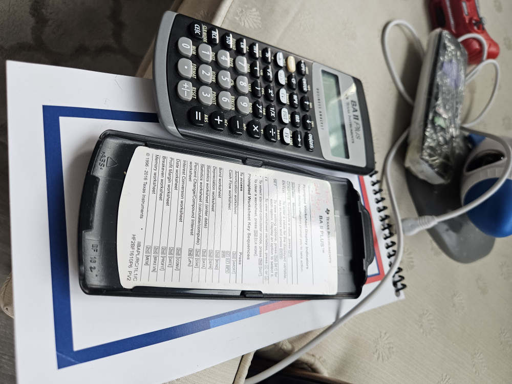 Texas Instruments BA II Plus image indicator(2)