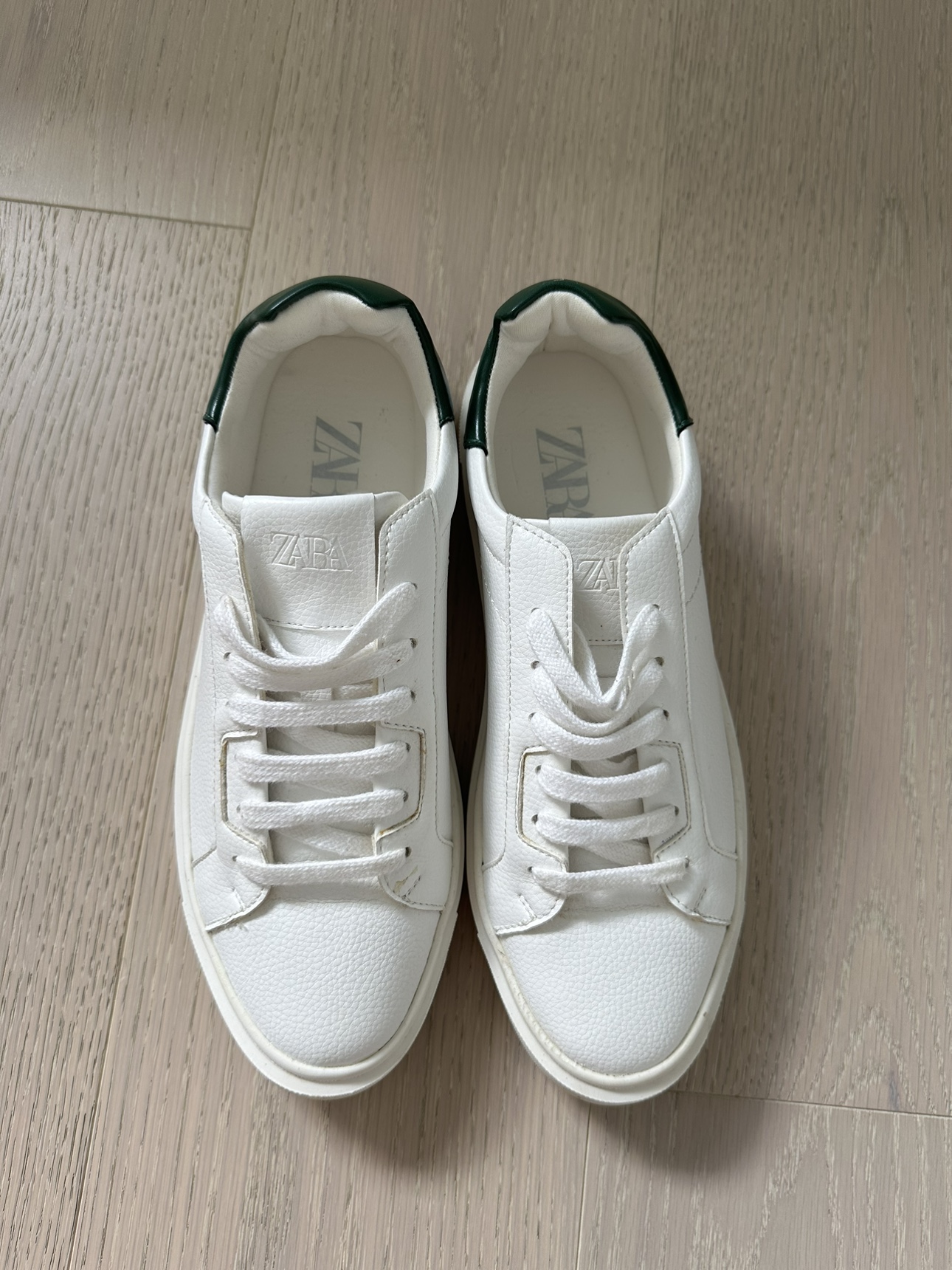 Zara white sneakers