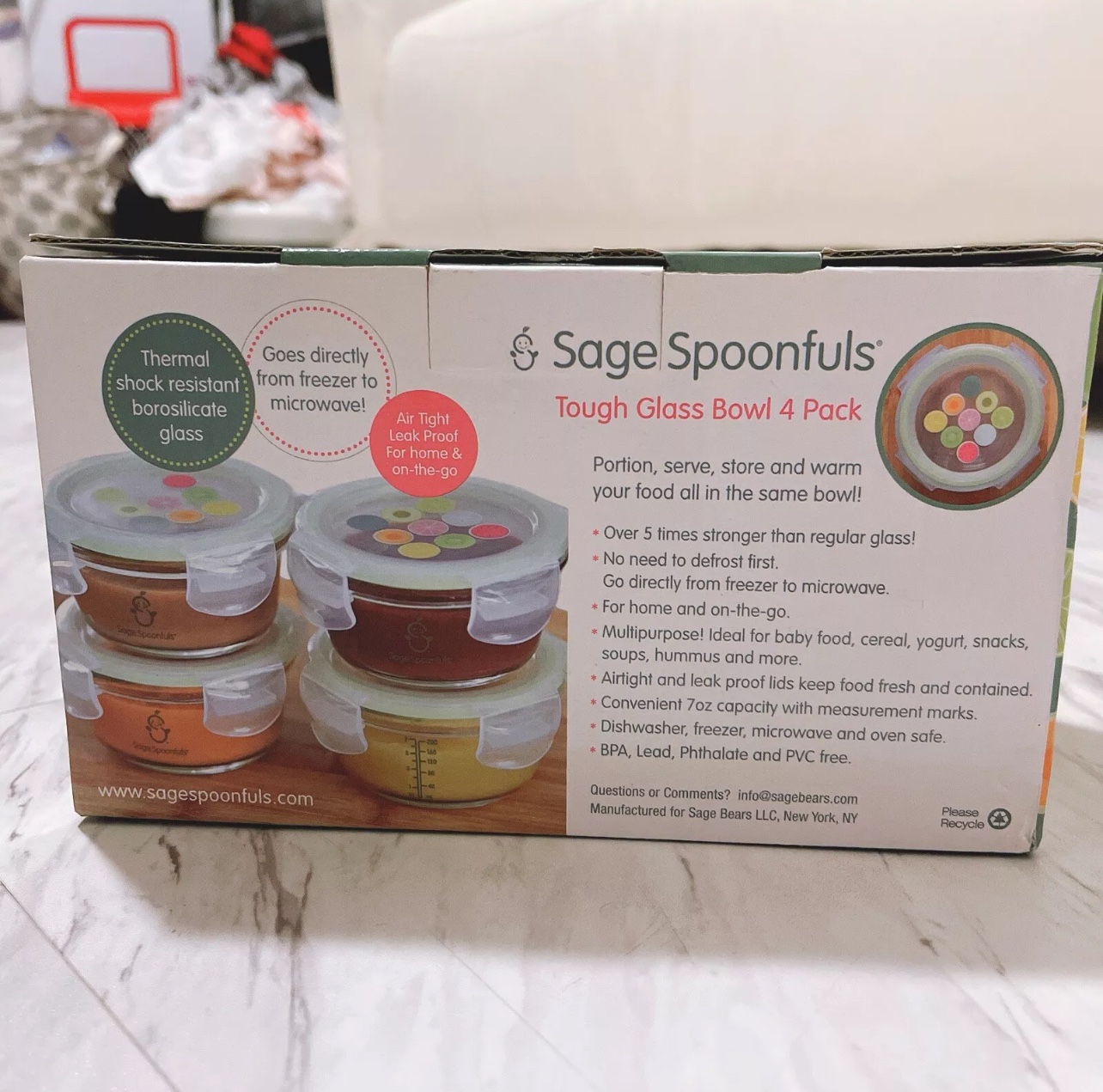 Sage spoonfuls glass baby food containers image indicator(4)