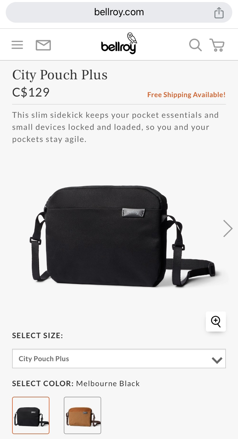 Bellroy City Pouch Plus saltbush - photo 5