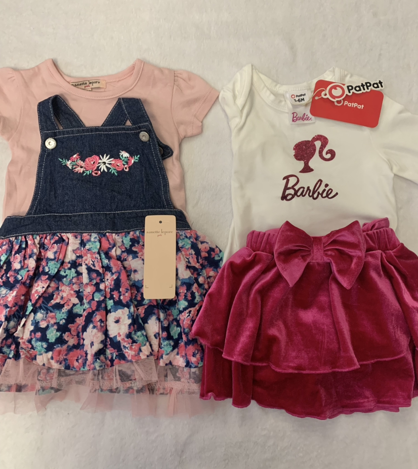 Brand New Baby Girl Dresses 3-6 Months thumbnail