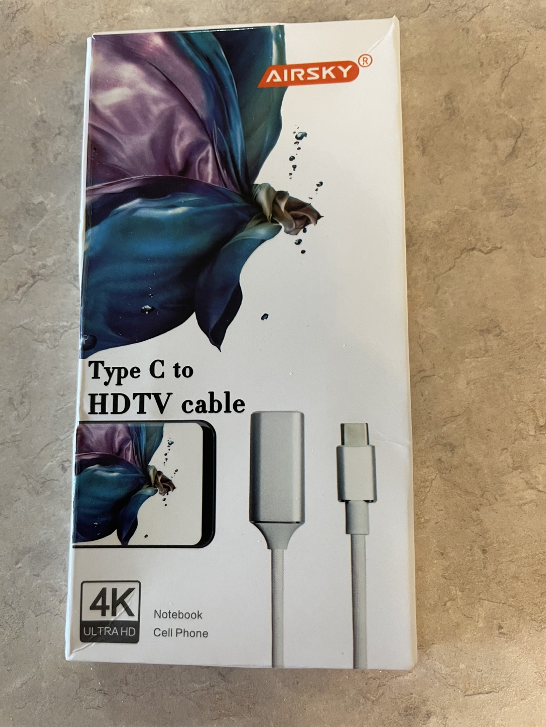 Type C to HDTV cable