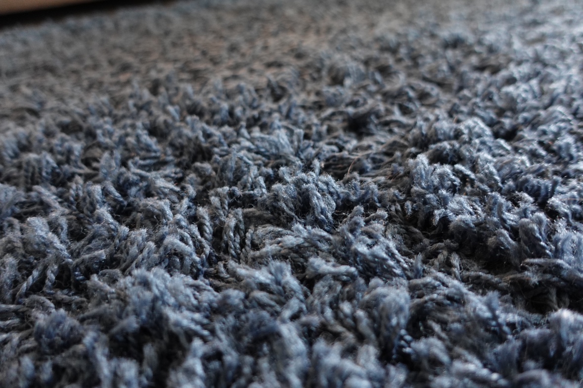 Blue Shag Rug- Moving Out Sale! - photo 4