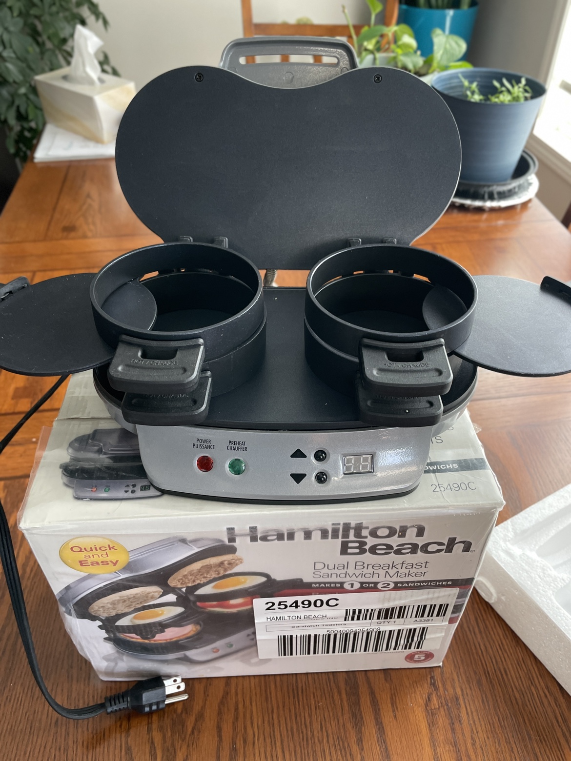 Hamilton sandwich maker - photo 3