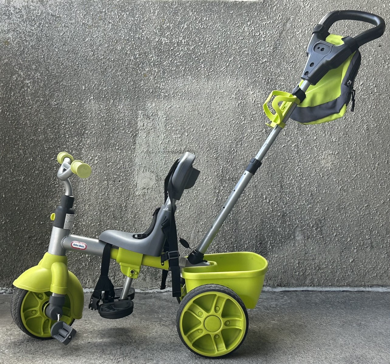 Sleek Green and Black Child's Tricycle - photo 2