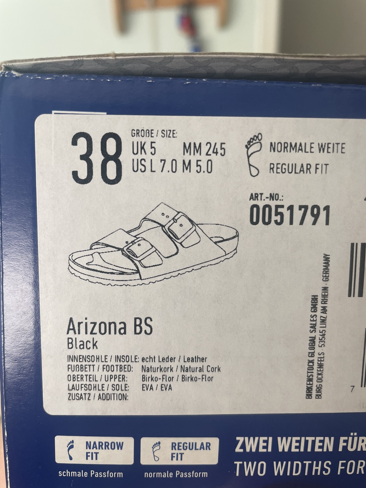 Birkenstock Women's Arizona Birko-Flor® Leather Slides/Sandals - photo 3