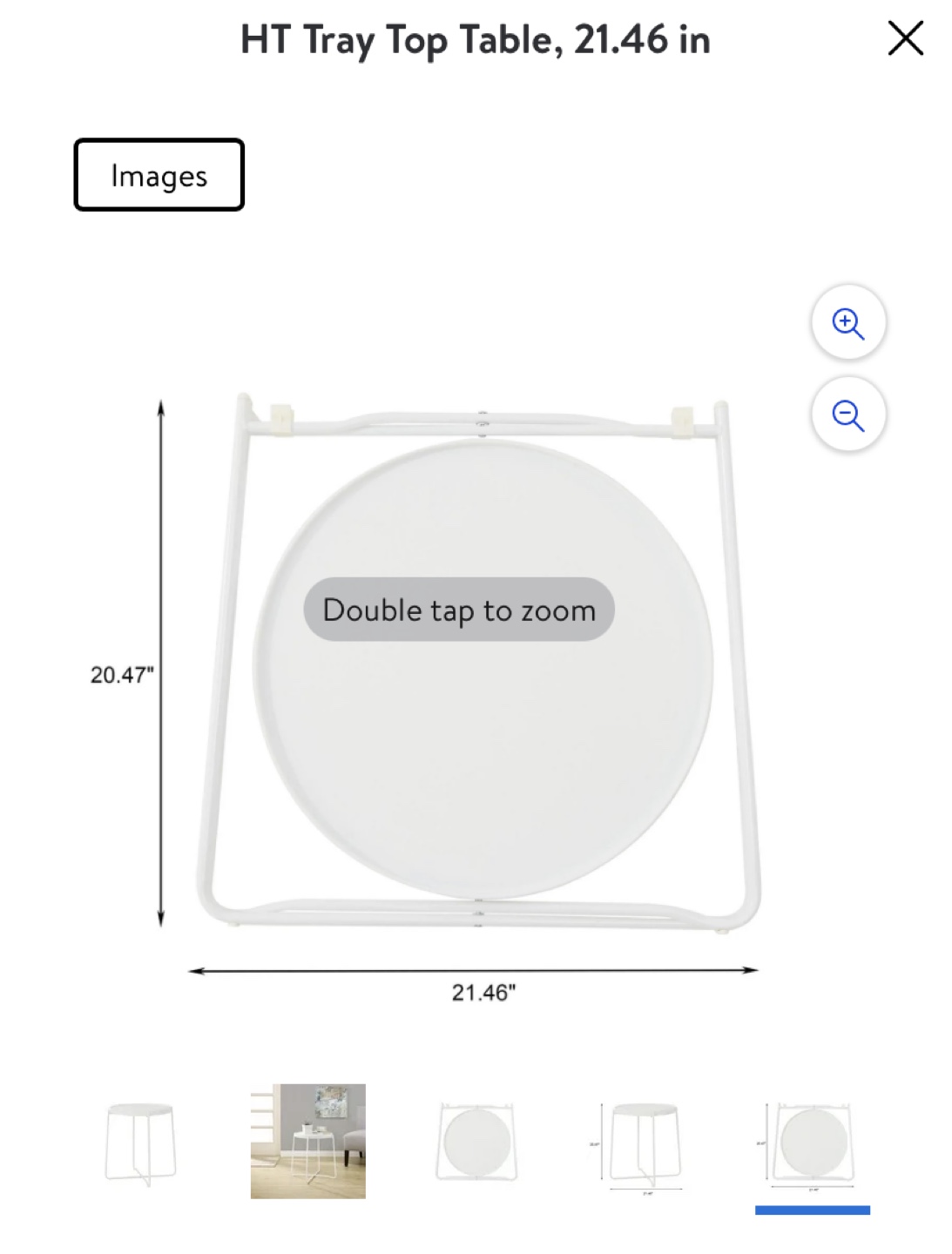 Set of 2 side tables - photo 2
