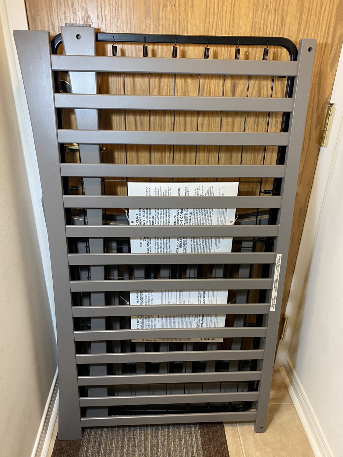 #freecycle Child Craft Parisian Stationary Grey Grib image indicator(2)