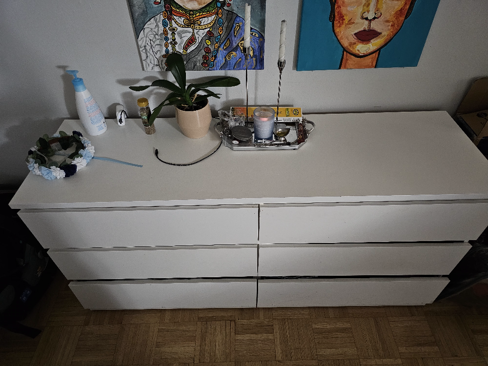IKEA MALM 6 drawer dresser - photo 2