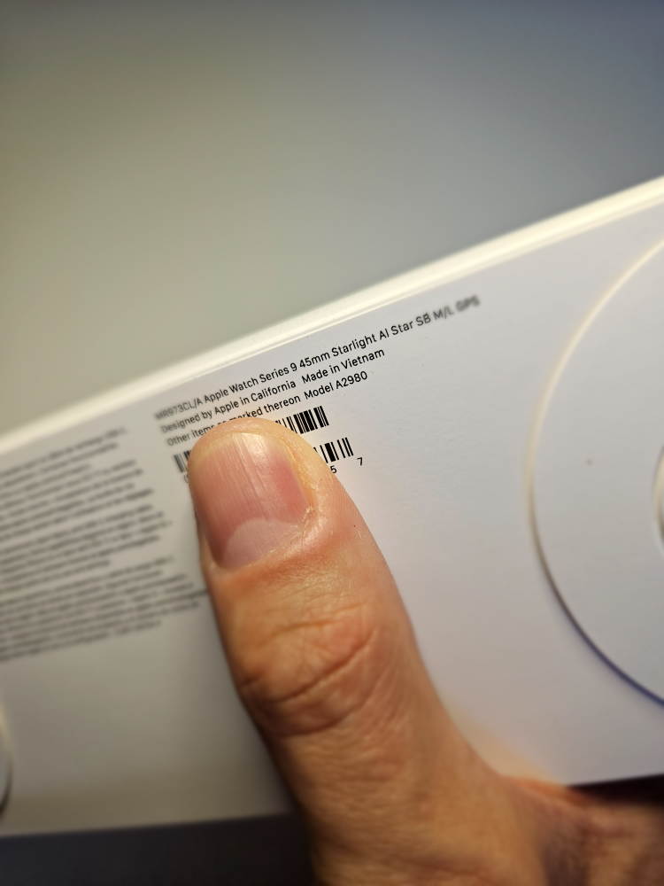 Apple Watch Series 9 45mm GPS Starlight image indicator(3)