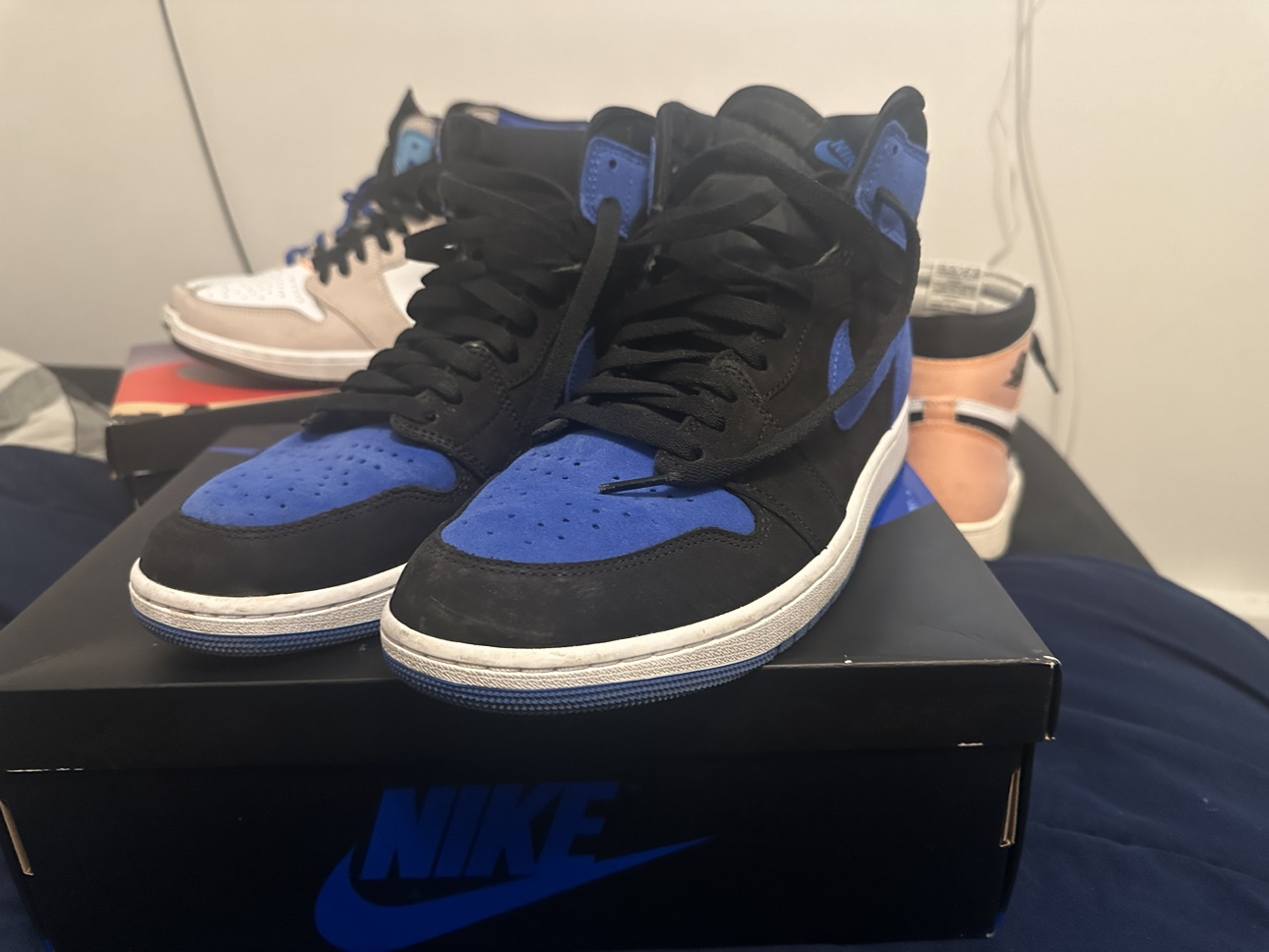 Air Jordan 1’s Royal Reimagined size 12
