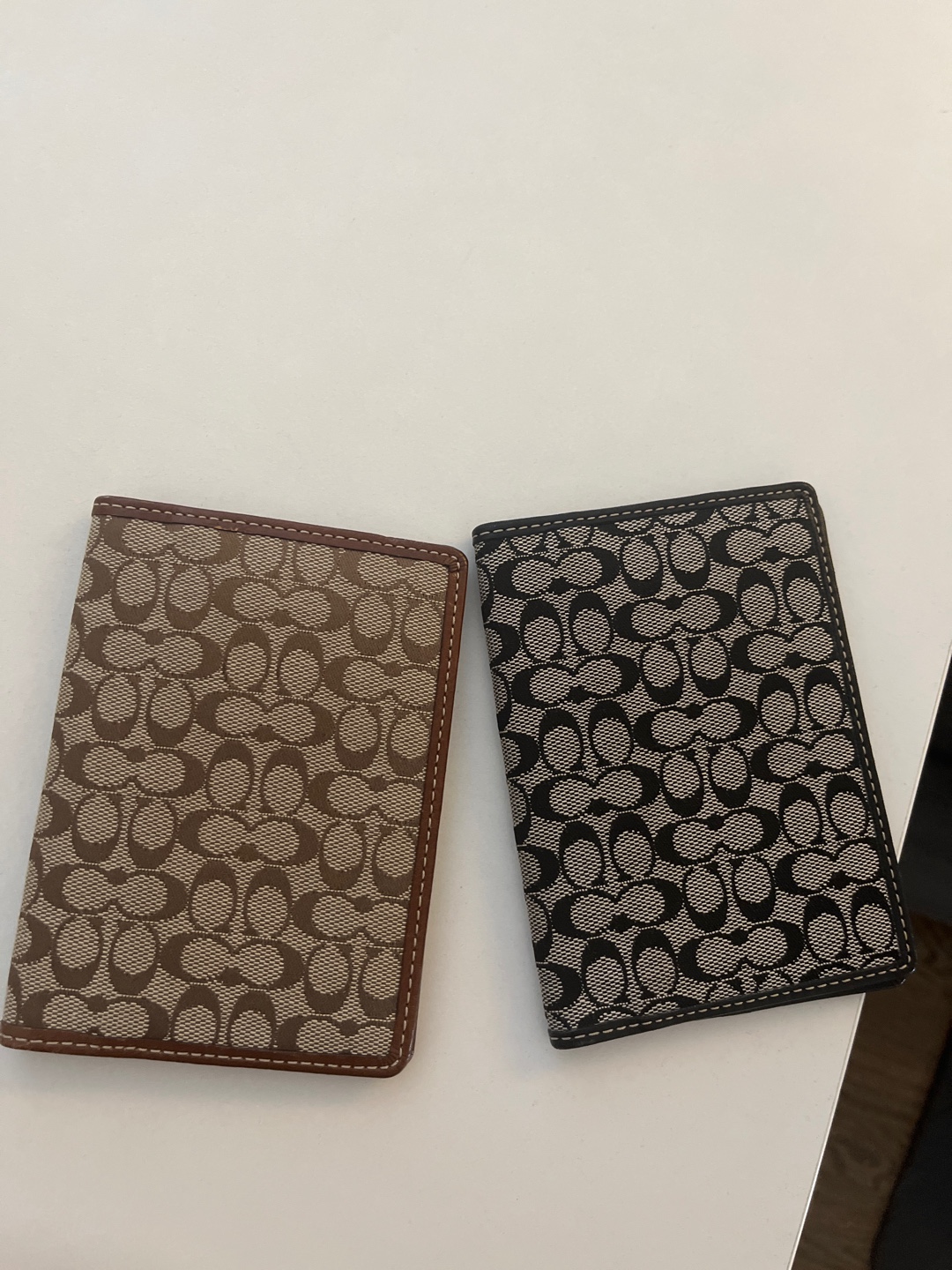 Set of coach passport holders
